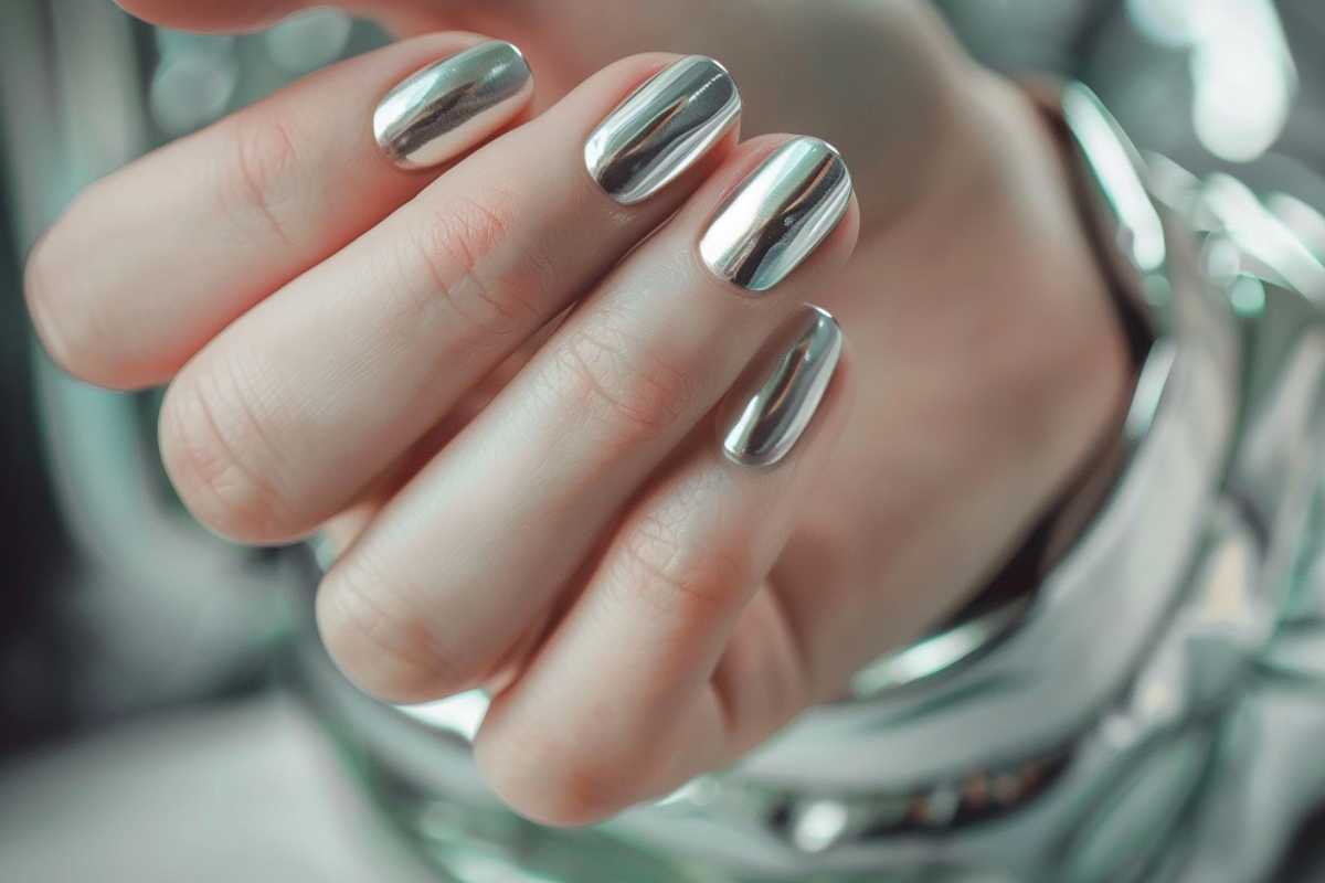 Unhas metalizadas que estão em alta no momento - Imagem do artigo
